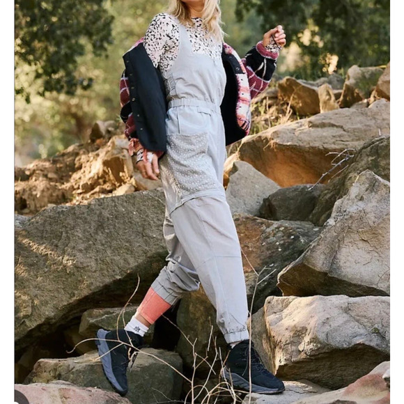 Free People Pants - Free People Movement Chaparral Convertible Overalls Hike Onesie NWT MSRP $148